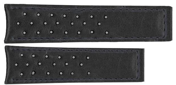 Ремень Tag Heuer FC6205, из кожи телёнка, черный