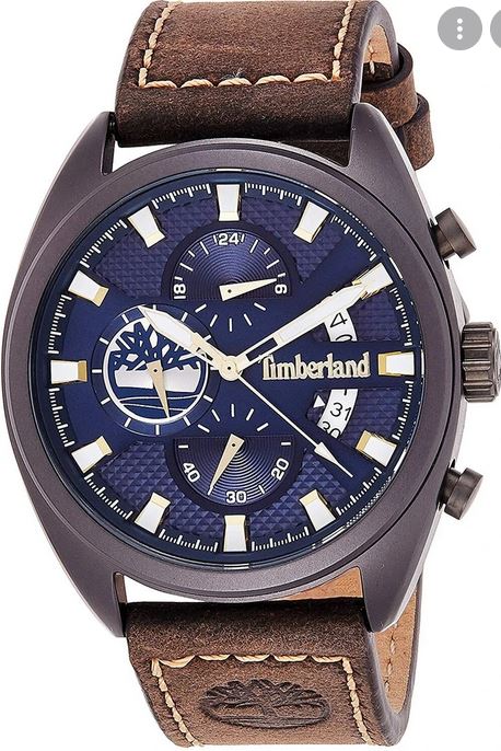 Ремень Timberland 03-15640JLU/03, из кожи телёнка, тёмно-коричневый, размер 24 мм