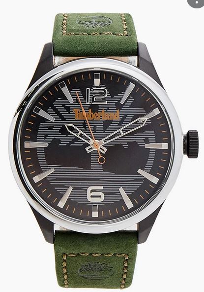 Ремень Timberland 03-15945JYBS/02, из кожи телёнка, зеленый, размер 22 мм