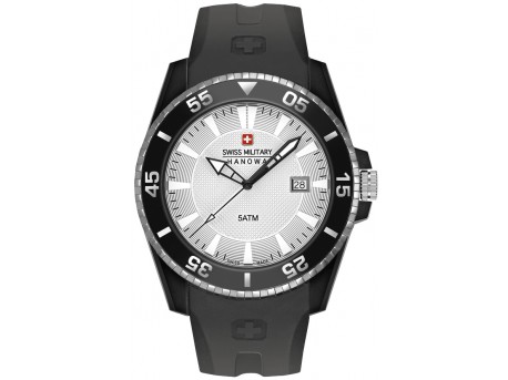 Ремень Swiss Military Hanowa STP 06-4211.27.001, из полиуретана, черный
