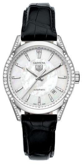 Ремень Tag Heuer FC6302, из кожи аллигатора, серый