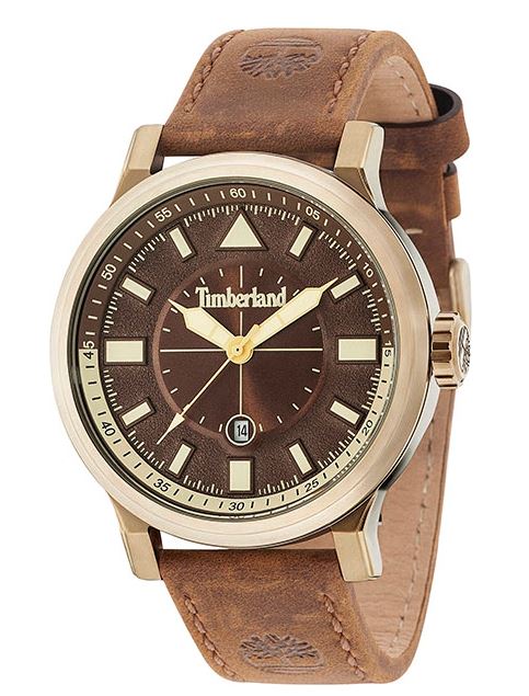 Ремень Timberland 03-15248JSK/12, из кожи телёнка, тёмно-коричневый, размер 22 мм