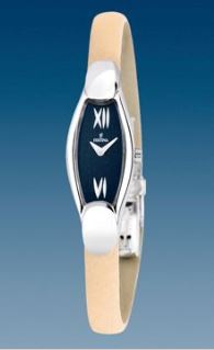 Ремень Festina BC04573, из кожи телёнка, бежевый, размер 8 мм