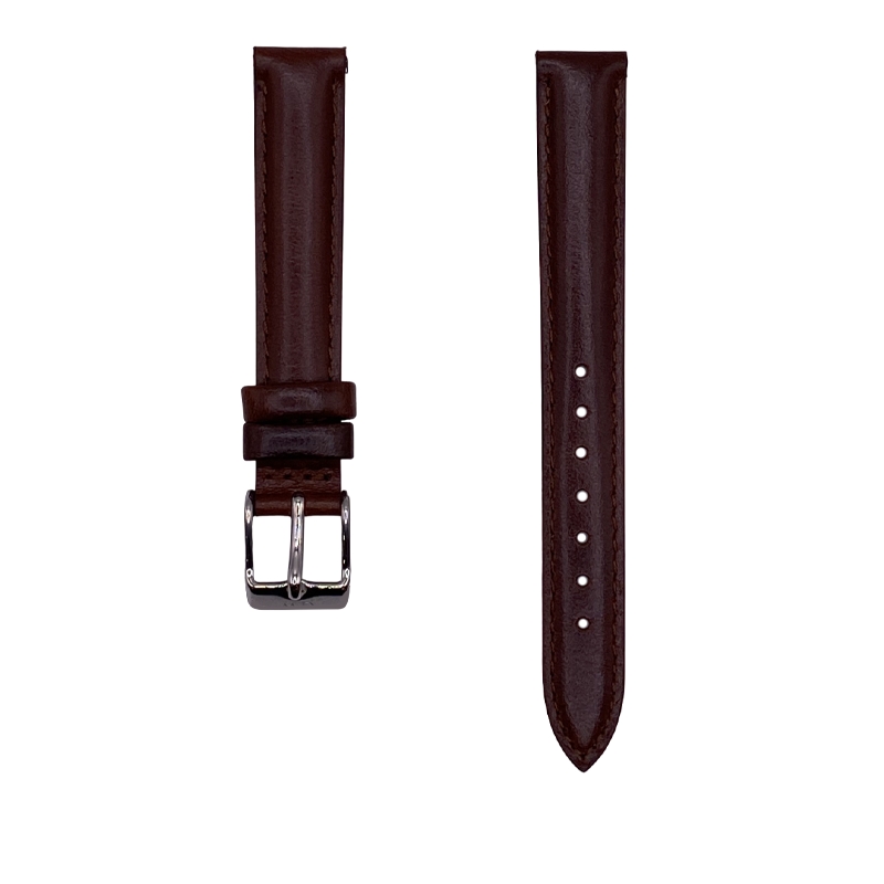 Ремень Daniel Wellington DW00200067, из кожи телёнка, коричневый, размер 13 мм