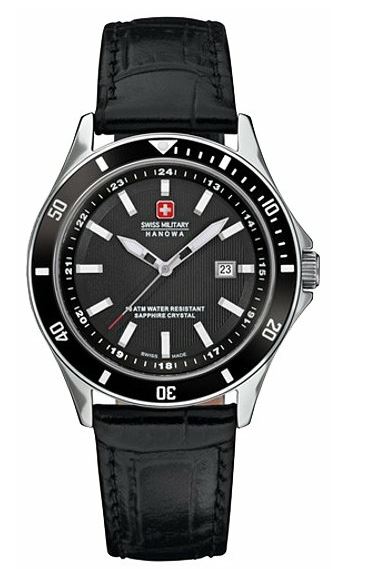 Ремень Swiss Military Hanowa STL 06-6161.7.04.007, из кожи телёнка, размер 17 мм