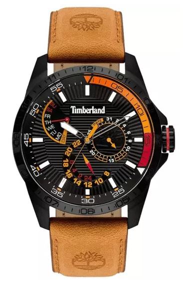 Ремень Timberland 03-15641JSB/02, из кожи телёнка, светло-коричневый, размер 24 мм