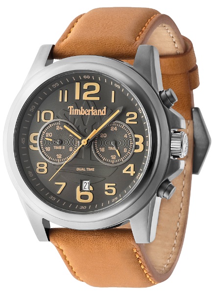 Ремень Timberland 03-TBL.14518JSU/61B, из кожи телёнка, светло-коричневый, размер 23.5/22 мм