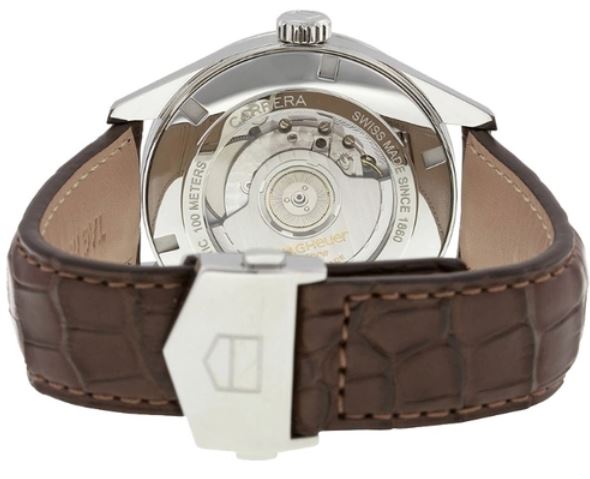 Ремень Tag Heuer FC6291, из кожи, коричневый