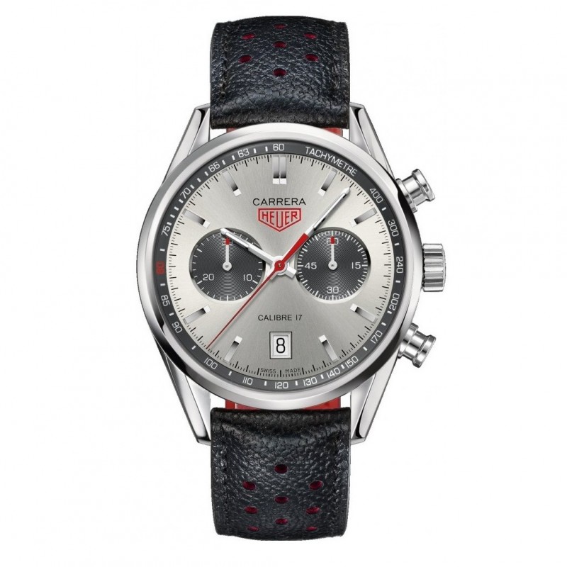 Ремень Tag Heuer FC6310, из кожи телёнка, черный