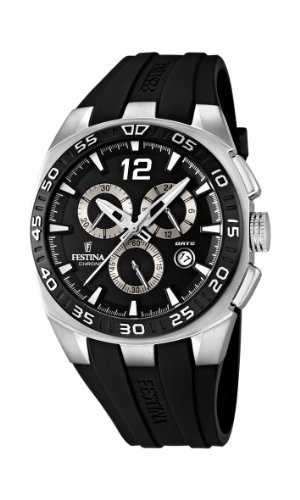 Ремешок из каучука черный 20.90 мм для часов FESTINA SPORT 2015 (F16668/1)