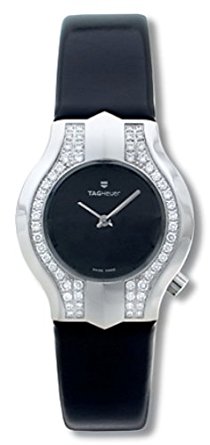 Ремень Tag Heuer BC0826, из кожи телёнка, черный, размер 12 мм