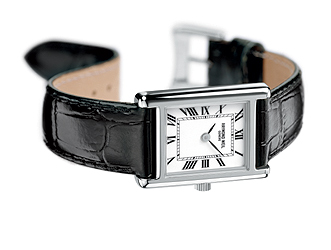 Ремень Raymond Weil SI1501-BSB-C-2, из кожи телёнка, черный, размер 15 мм