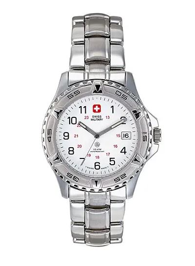 Браслет Swiss Military Hanowa Bracelet-SM10851MSN.H01M, из стали, для 06-5053