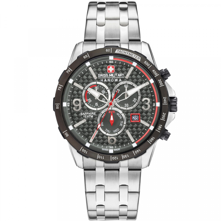 Браслет из нержавеющей стали для часов Swiss Military Hanowa Ace Chrono коллекция Ace