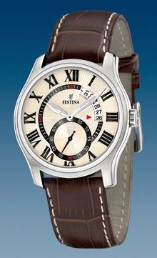 Ремень Festina BC05733, из кожи телёнка, размер 21 мм