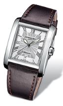 Ремень Raymond Weil SI2612-2872-XL, из кожи телёнка, коричневый, размер 26 мм