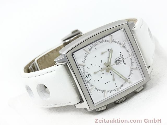 Ремень Tag Heuer FC6198, из кожи телёнка, белый