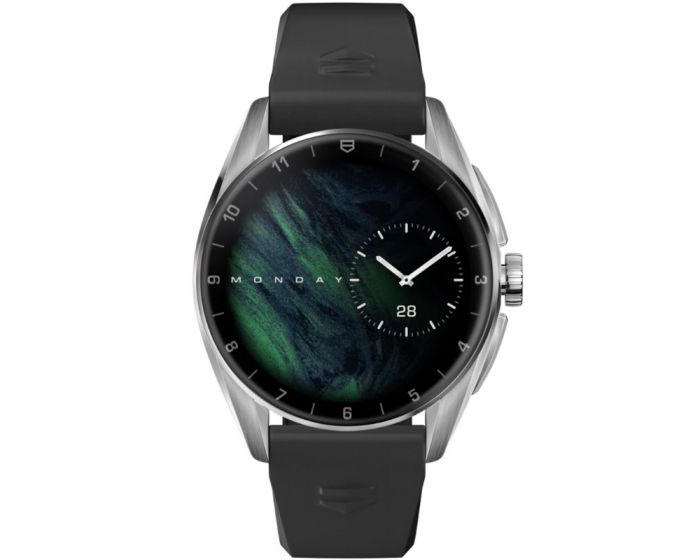 Ремень Tag Heuer BT6255, из каучука, черный