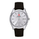 Ремень Swiss Military Hanowa Strap-SM10083JSNBK.H02, из кожи телёнка, черный