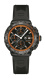 Ремень Tag Heuer FT6038, из каучука, черный, 22 мм, под клипсу