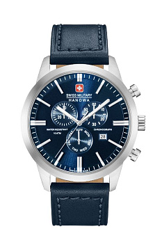 Ремень Swiss Military Hanowa STL 06-4308.04.003, из кожи телёнка, размер 22 мм