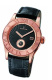 Ремень Corum 0480/00166, из кожи аллигатора, черный, размер 22/18 мм