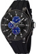 Ремень Festina BC08007, из каучука, черный, размер 17.4 мм