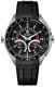 Ремень Tag Heuer FT6013, из каучука, черный