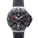 Ремень Tag Heuer BT0714, из каучука, черный, размер 20 мм