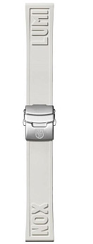 белый полиуретановый ремешок, застежка из нерж. стали, для часов серии 3140, 3250, 3500, 3580, 3600, 3800, 3860, 3120, 1200, 1000, 1900, в чехле, размер 24мм