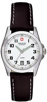 Ремень Swiss Military Hanowa Strap-SM10215LSS.04BK, из кожи телёнка, черный