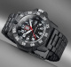 Браслет Luminox FPX.3800.20H.K, из полиуретана, черный, размер 24 мм