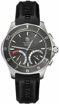 Ремень Tag Heuer FT8010, из каучука, черный