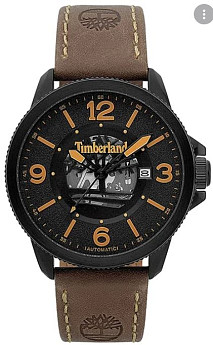 Ремень Timberland 03-15421JSB/02, из кожи телёнка, коричневый, размер 21 мм