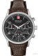 Ремень Swiss Military Hanowa STL 06-4156.04.001.05, из кожи телёнка, темно-коричневый
