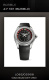 Ремешок для часов Corum bubble из каучука, черный, 24/20, 110/75 (0480/01259) bubble