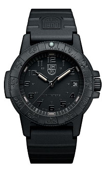 Ремень Luminox FPX.1901.21B.K, из полиуретана, черный, размер 19 мм