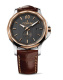 Ремень Corum 0480/00480, из кожи аллигатора, коричневый, размер 22/18 мм