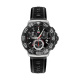 Ремень Tag Heuer BT0714, из каучука, черный, размер 20 мм