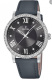 Ремень Festina BC10478, из кожи телёнка, серый, размер 18 мм