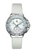 Ремень Tag Heuer FC6219, из кожи телёнка и сатина, белый