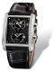 Ремень Raymond Weil SC2601-D/G-R20, из кожи аллигатора, черный, размер 26 мм