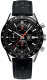Ремень Tag Heuer FC6233, из кожи телёнка, черный