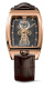 Ремень Corum 0480/00471, из кожи аллигатора, коричневый, размер 19/18 мм