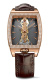 Ремень Corum 0480/00471, из кожи аллигатора, коричневый, размер 19/18 мм