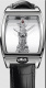 Ремень Corum 0480/00558, из кожи аллигатора, черный, размер 
