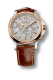 Ремень Corum 0480/00480, из кожи аллигатора, коричневый, размер 22/18 мм