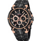 Браслет Festina BA04017, из стали, размер 18.5 мм