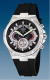 Ремень Festina BC07929, из каучука, черный, размер 25 мм
