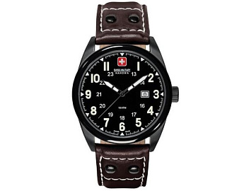 Ремень Swiss Military Hanowa STL 06-4181.13.007.05, из кожи телёнка, размер 22 мм